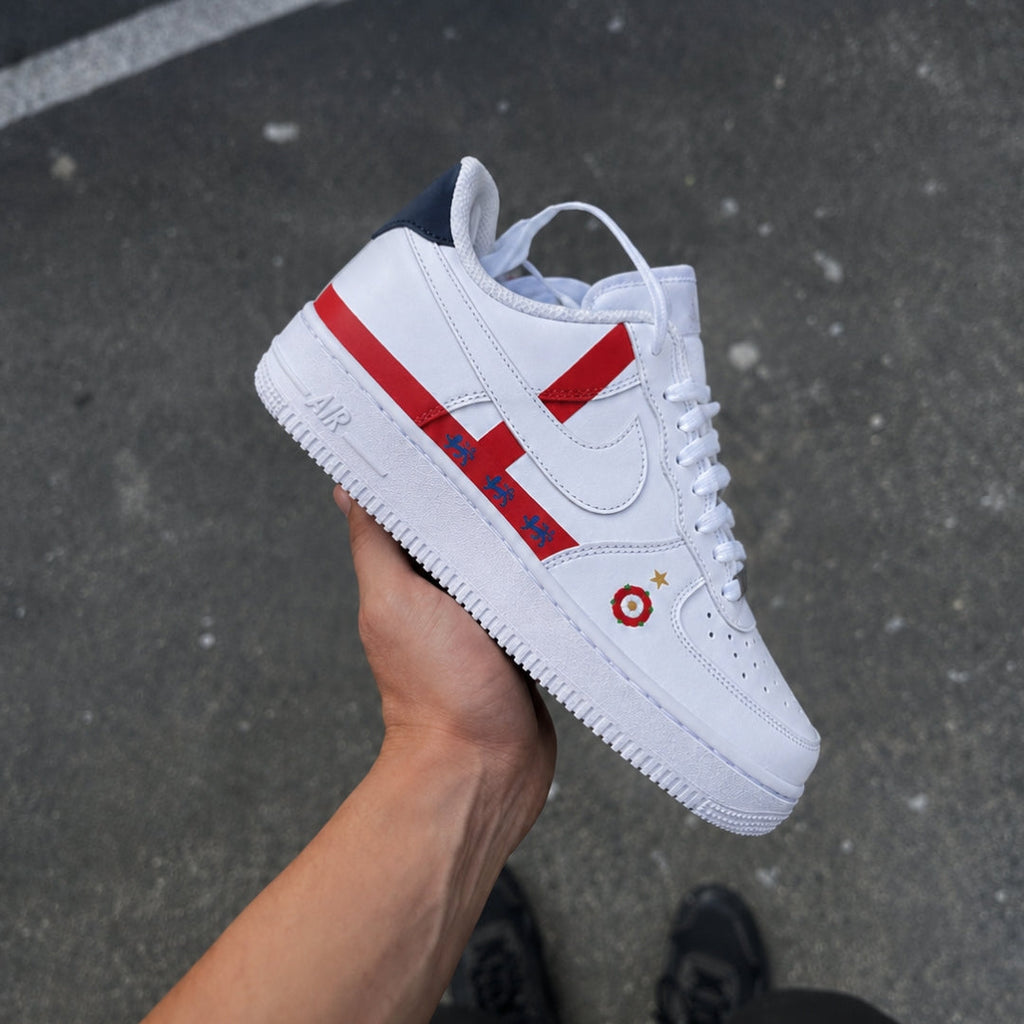Custom Air Force 1 'St. George & Rose'
