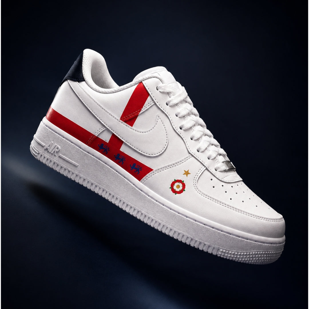 Custom Air Force 1 'St. George & Rose'