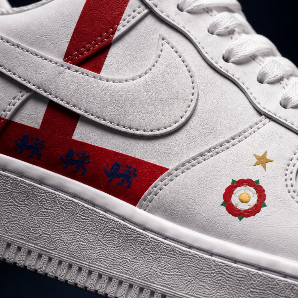 Custom Air Force 1 'St. George & Rose'