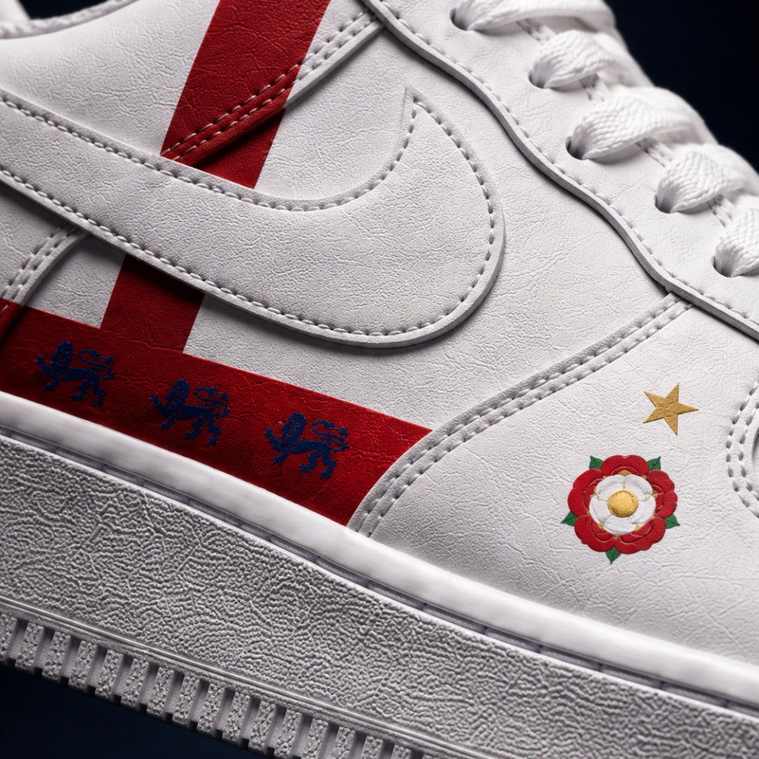 Custom Air Force 1 'St. George & Rose'