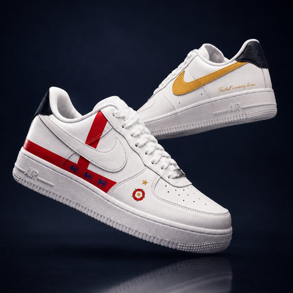 Custom Air Force 1 'St. George & Rose'