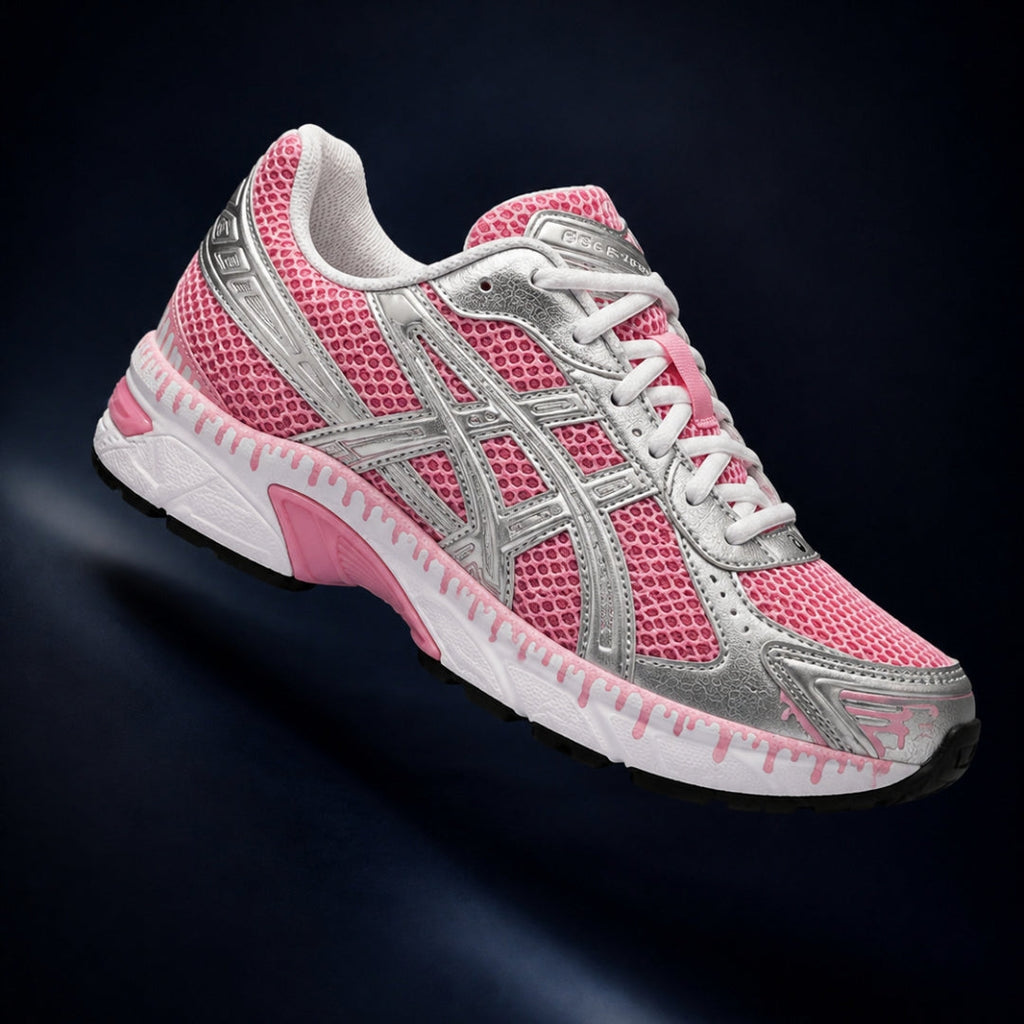 Custom Asics GEL-1130 'Chrome Pink Drip'
