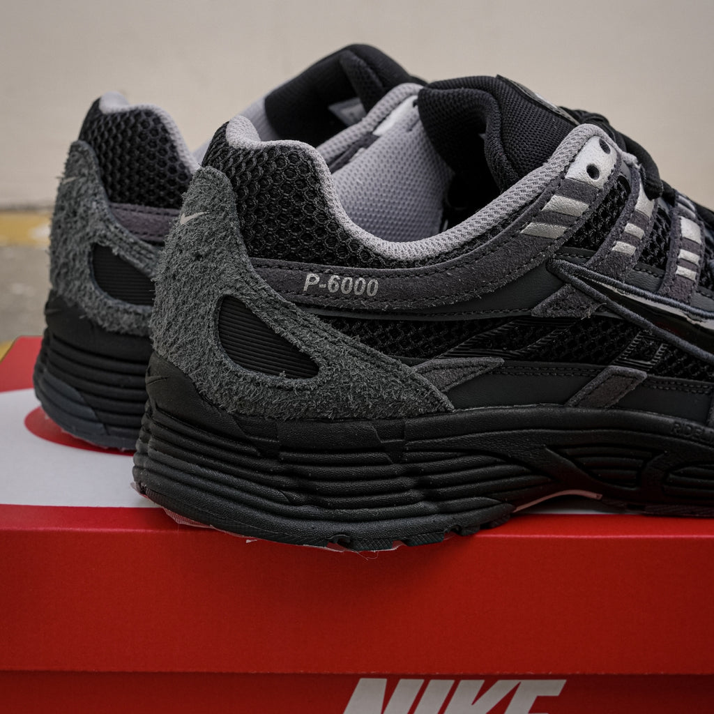 Nike P-6000 Suede Anthracite Metallic Silver