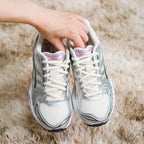 ASICS GEL-Kayano 14 “Cream Sweet Pink” — pair top view